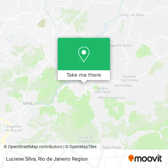 Luciene Silva map