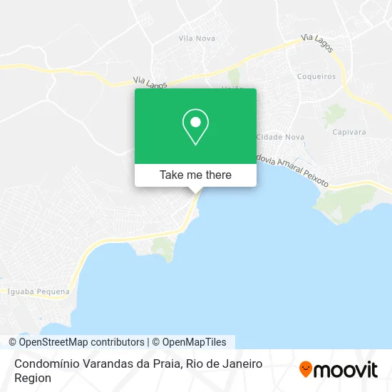 Condomínio Varandas da Praia map