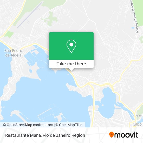 Restaurante Maná map