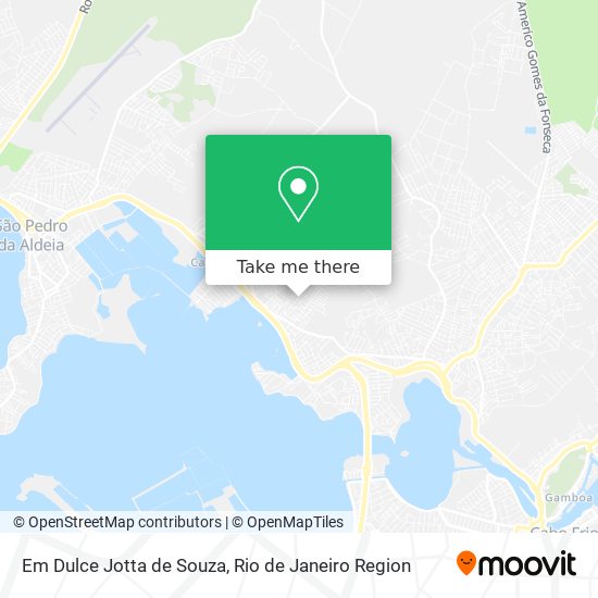 Mapa Em Dulce Jotta de Souza