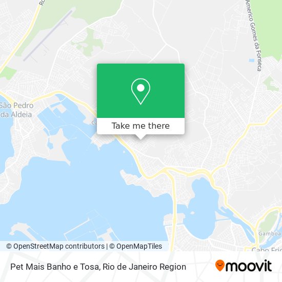 Pet Mais Banho e Tosa map