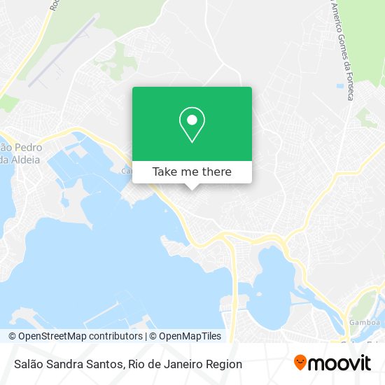 Mapa Salão Sandra Santos