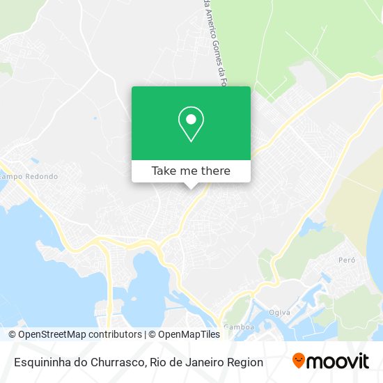 Esquininha do Churrasco map