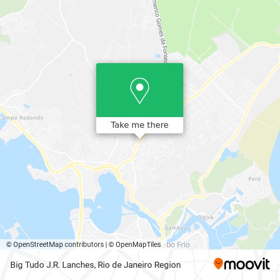 Big Tudo J.R. Lanches map