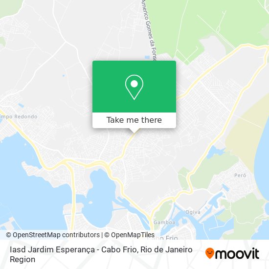 Mapa Iasd Jardim Esperança - Cabo Frio