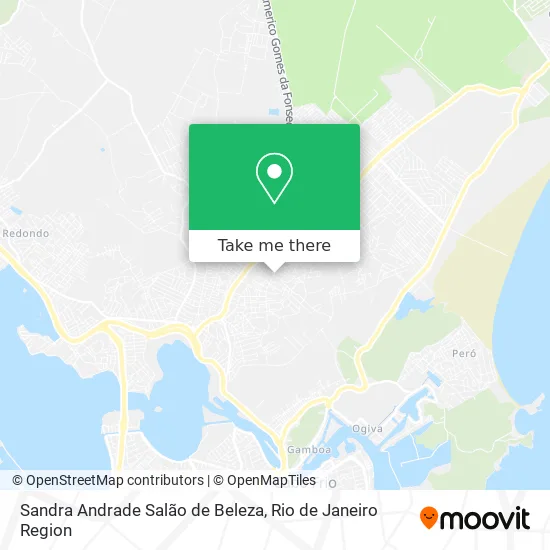 Sandra Andrade Salão de Beleza map