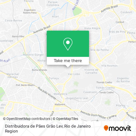 Distribuidora de Pães Grão Lev map