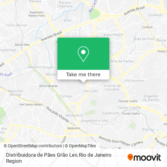 Distribuidora de Pães Grão Lev map