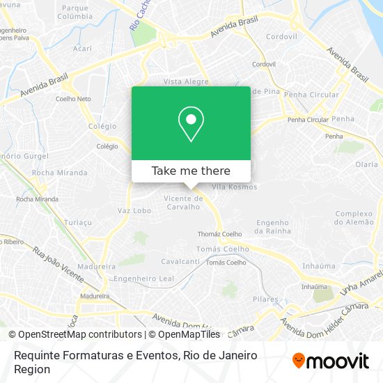 Requinte Formaturas e Eventos map