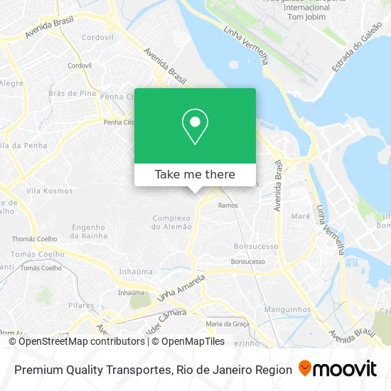 Premium Quality Transportes map