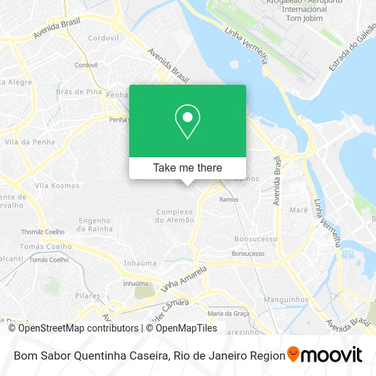 Bom Sabor Quentinha Caseira map