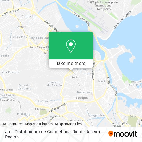 Jma Distribuidora de Cosmeticos map