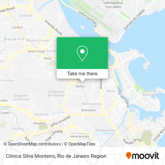 Clinica Silva Monteiro map
