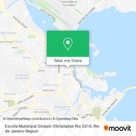 Escola Municipal Ginásio Olimpíadas Rio 2016 map