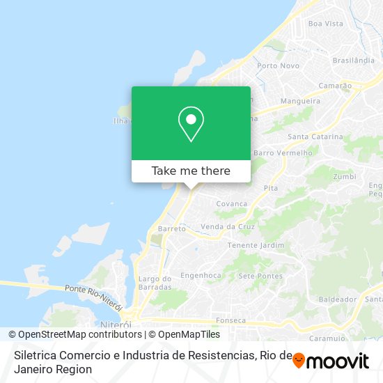 Siletrica Comercio e Industria de Resistencias map