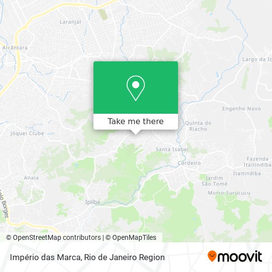 Império das Marca map