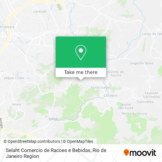 Selaht Comercio de Racoes e Bebidas map