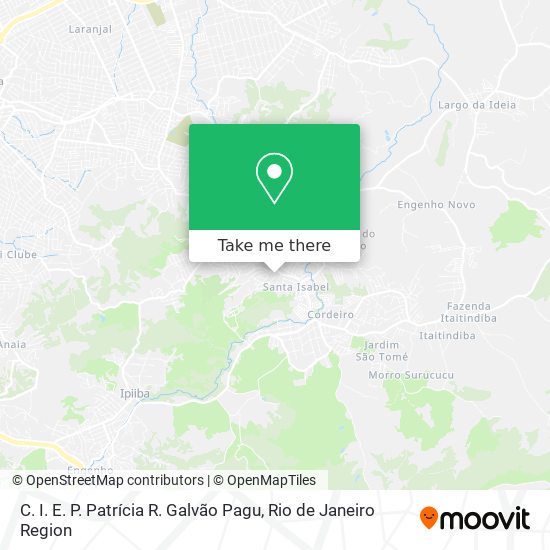 C. I. E. P. Patrícia R. Galvão Pagu map