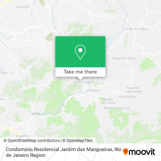 Condominio Residencial Jardim das Mangueiras map