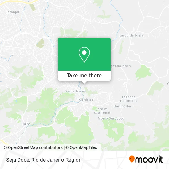 Seja Doce map