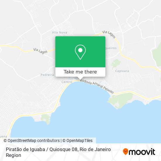 Mapa Piratão de Iguaba / Quiosque 08