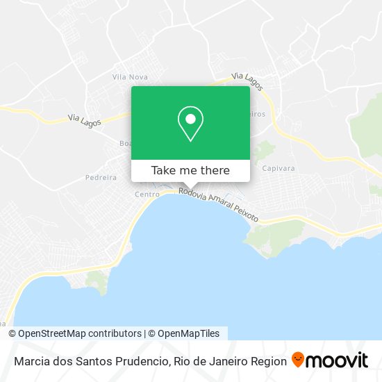Marcia dos Santos Prudencio map