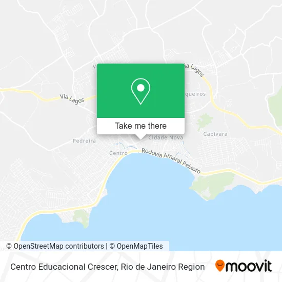Centro Educacional Crescer map