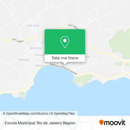 Mapa Escola Municipal