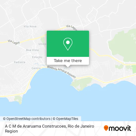 A C M de Araruama Construcoes map