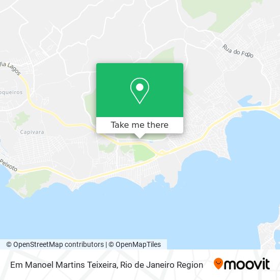 Mapa Em Manoel Martins Teixeira