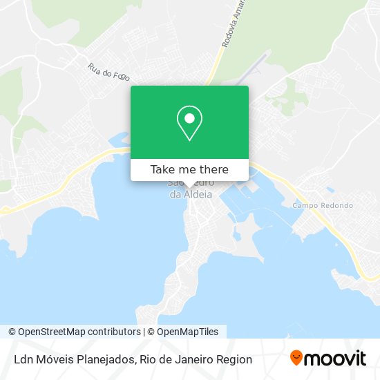 Ldn Móveis Planejados map