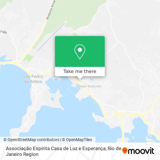 Associação Espírita Casa de Luz e Esperança map