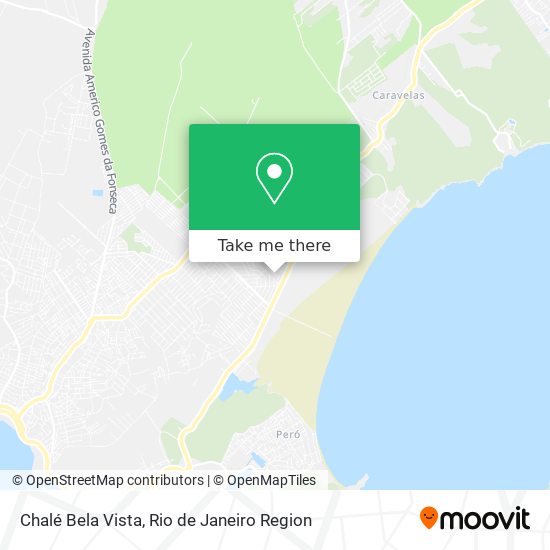 Chalé Bela Vista map