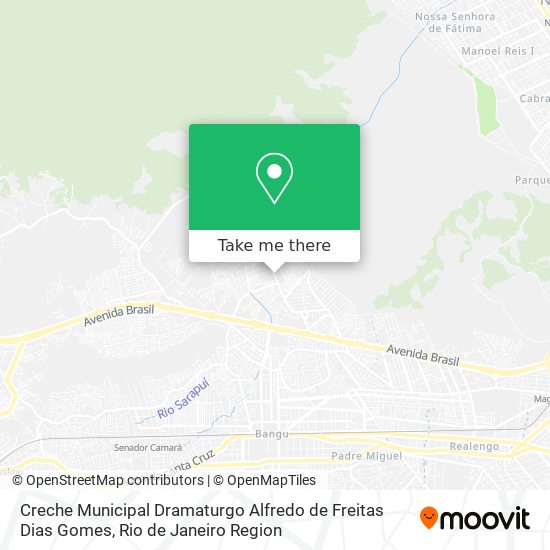 Creche Municipal Dramaturgo Alfredo de Freitas Dias Gomes map