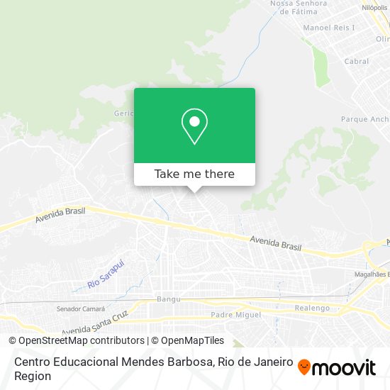 Centro Educacional Mendes Barbosa map