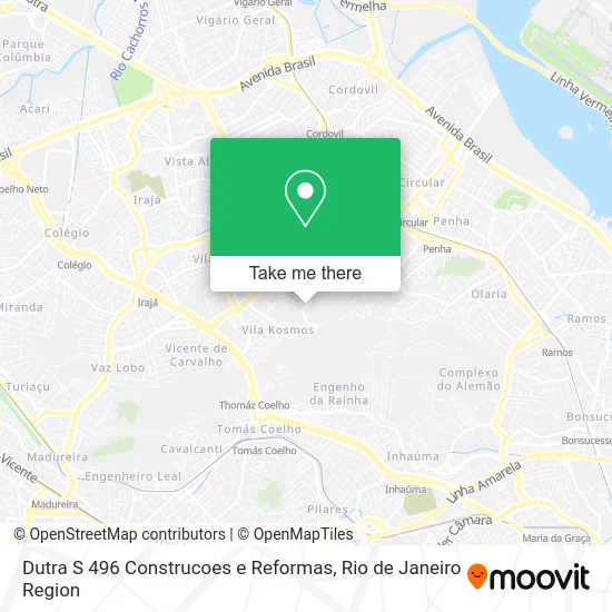 Dutra S 496 Construcoes e Reformas map