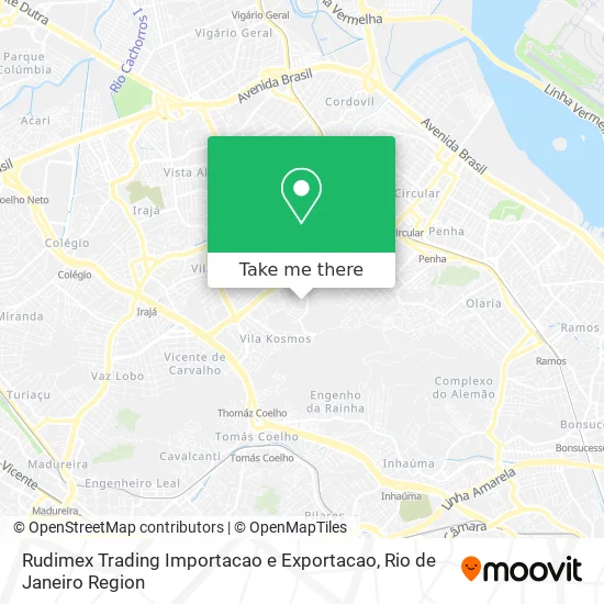 Rudimex Trading Importacao e Exportacao map