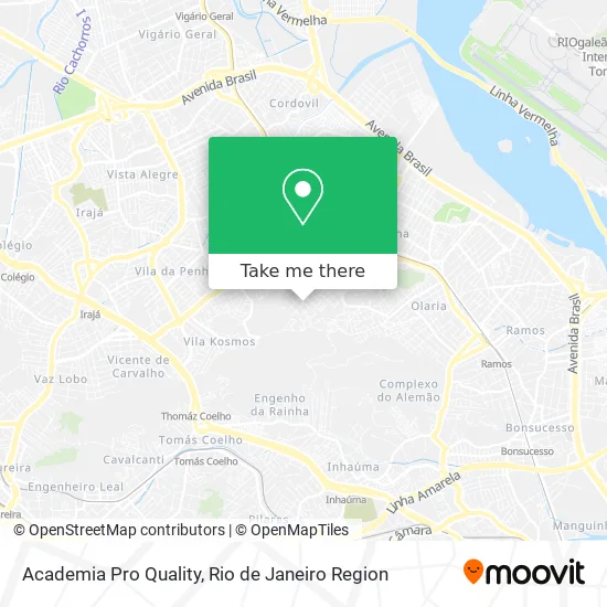 Academia Pro Quality map