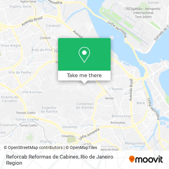 Reforcab Reformas de Cabines map
