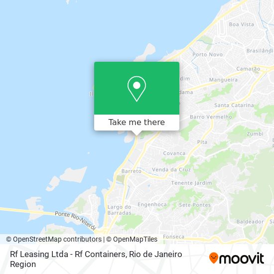 Mapa Rf Leasing Ltda - Rf Containers