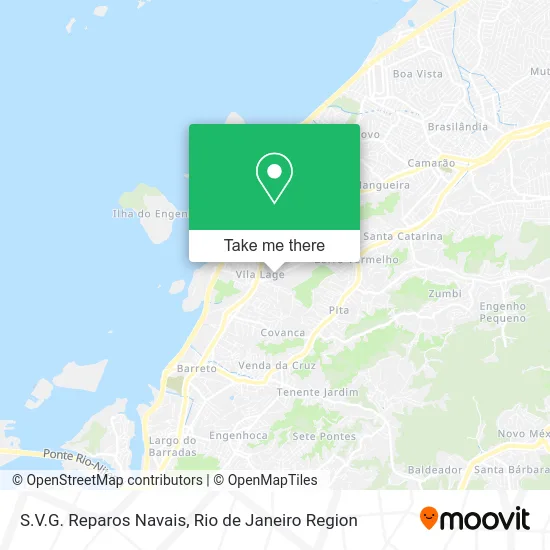 S.V.G. Reparos Navais map