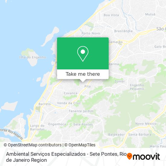 Ambiental Serviços Especializados - Sete Pontes map