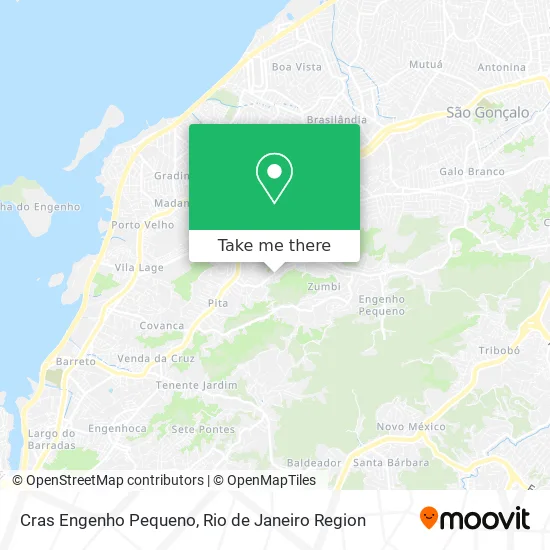 Cras Engenho Pequeno map