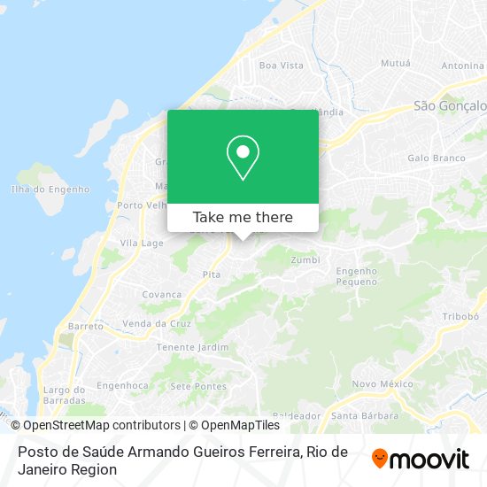 Posto de Saúde Armando Gueiros Ferreira map
