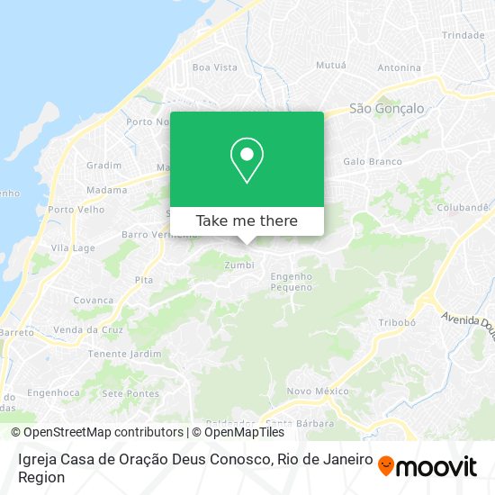 Igreja Casa de Oração Deus Conosco map