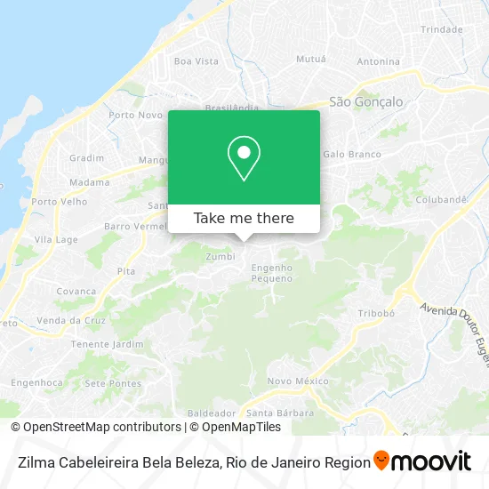 Zilma Cabeleireira Bela Beleza map