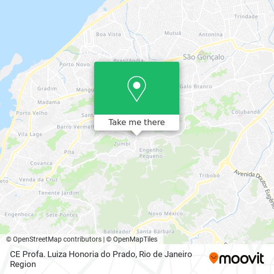 CE Profa. Luiza Honoria do Prado map