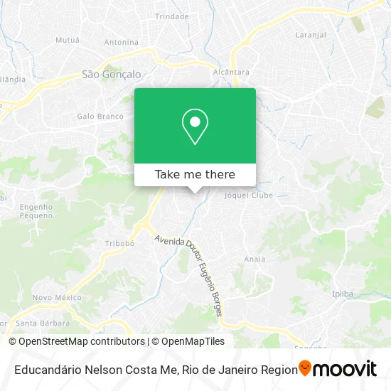 Educandário Nelson Costa Me map