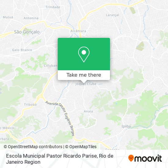 Escola Municipal Pastor Ricardo Parise map