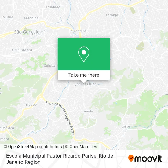 Escola Municipal Pastor Ricardo Parise map